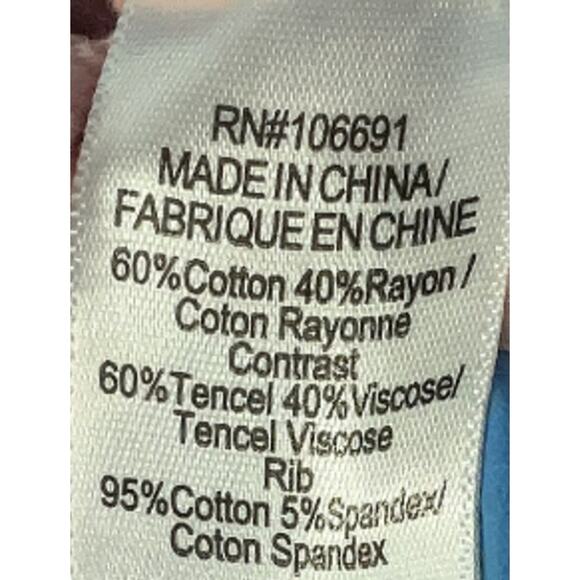 Young Fabulous & Broke Capri Sweat Pants size L Pink Tie Dye Jarland Joggers - Picture 4 of 4